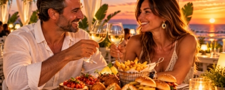 Calici al Tramonto | Aperitivo in riva al mare per due persone